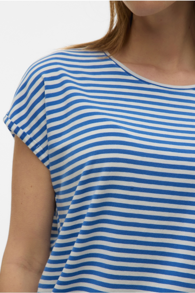 VMAVA SS TOP STRIPE GA JRS NOOS 10284469 DAPHNE